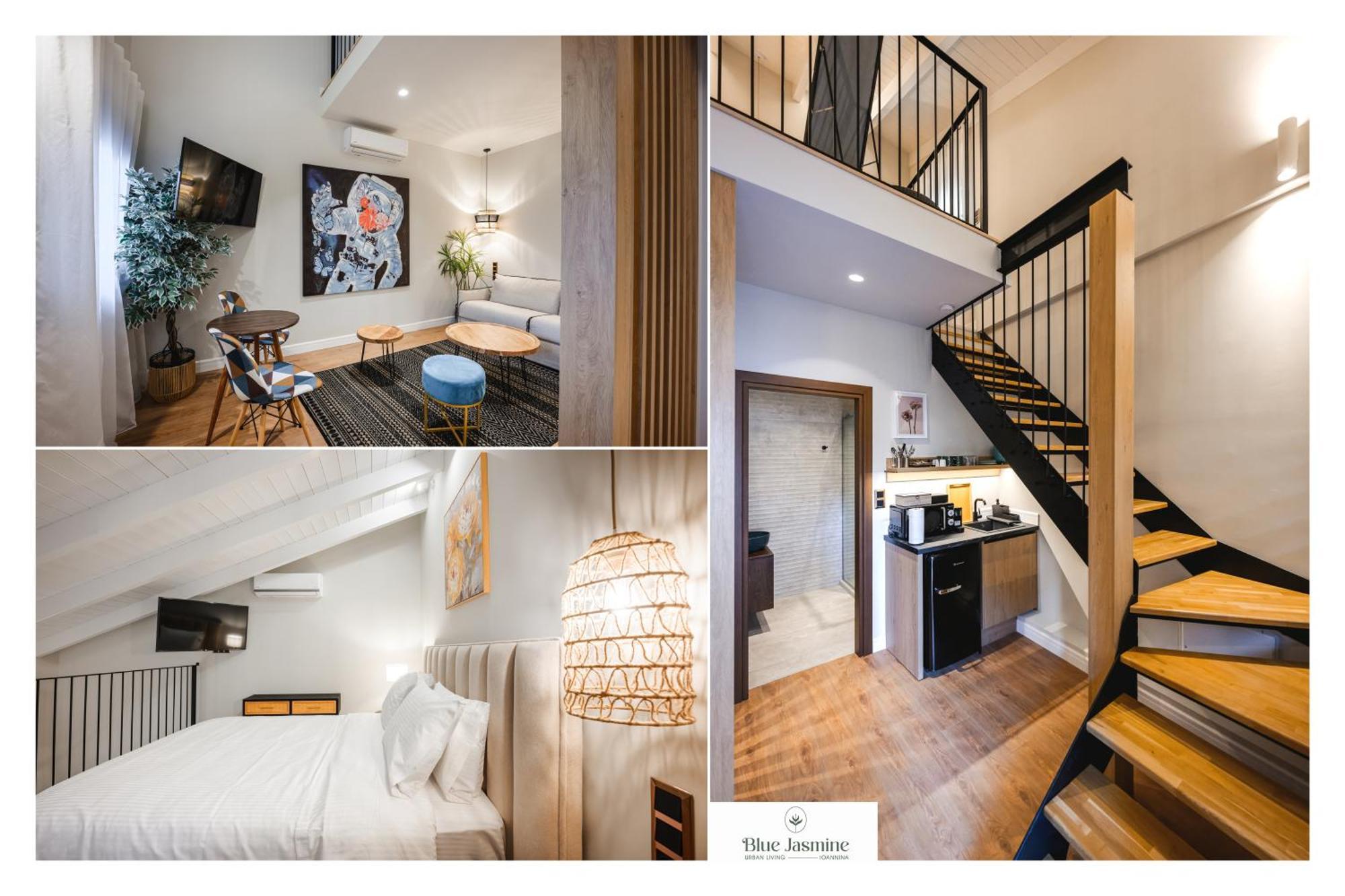Ferienwohnung Blue Jasmine Urban Living Ioannina Exterior foto