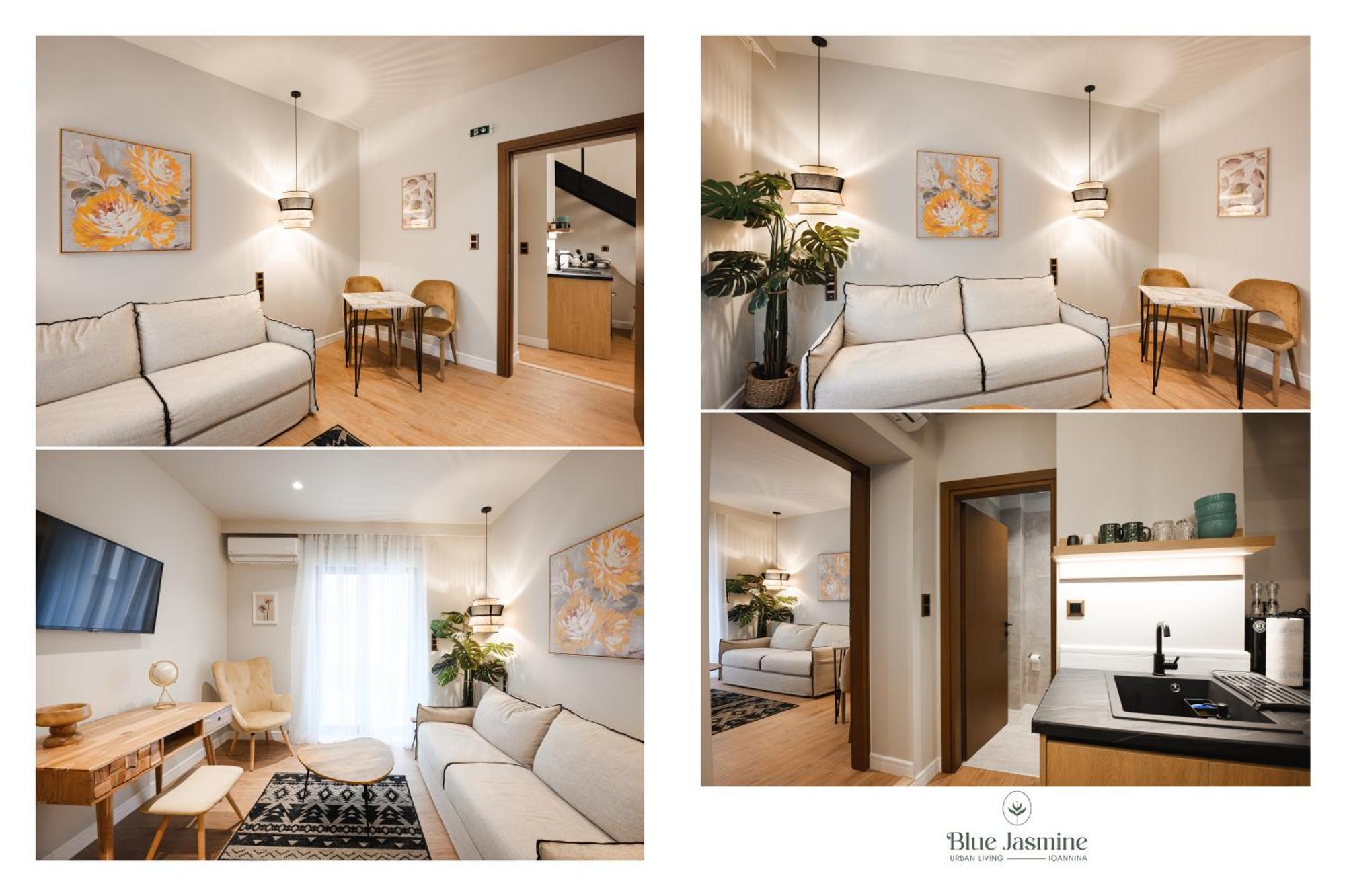 Ferienwohnung Blue Jasmine Urban Living Ioannina Exterior foto