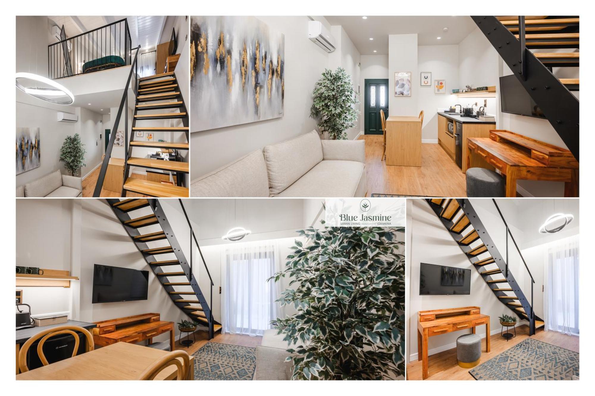 Ferienwohnung Blue Jasmine Urban Living Ioannina Exterior foto